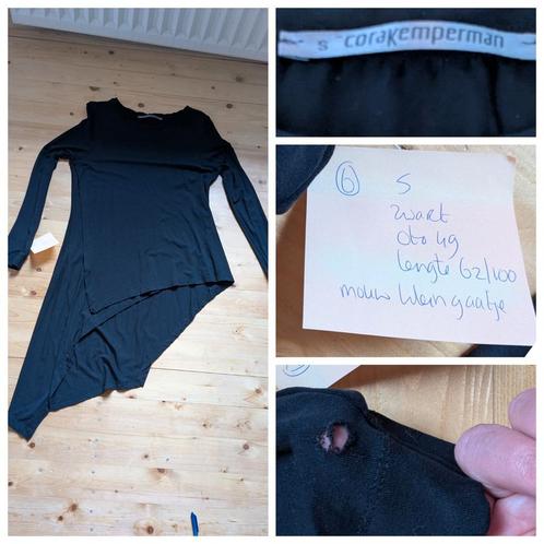 Cora Kemperman top zwart S, Kleding | Dames, Overige Dameskleding, Gedragen, Ophalen of Verzenden