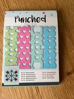 Punched paper - Uitgestanst papierblok - A6, Ophalen of Verzenden, Gebruikt, Materiaal