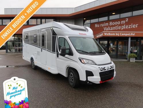 Dethleffs Just Camp T 7052 EB BED 215 LANG! ACTIV MODEL, Caravans en Kamperen, Campers, Half-integraal, tot en met 2, Dethleffs