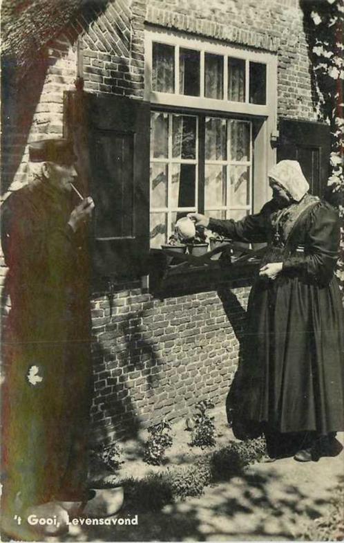 (300-170-009) Laren t Gooi Levensavond, Verzamelen, Ansichtkaarten | Nederland, Noord-Holland, Verzenden