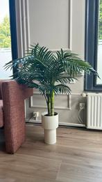 Kunstplant met beige pot, Ophalen, Zo goed als nieuw