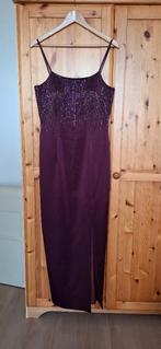 Prachtige avondjurk Vera Mont, aubergine, Maat 38/40 (M), Galajurk, -, Verzenden