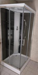 Douchecabine compleet 90x90, Doe-het-zelf en Verbouw, Sanitair, Ophalen, Zo goed als nieuw, Rvs, Douche