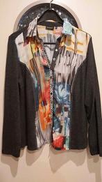 Witteveen, knappe blouse, mt 46/48, Blauw, Blouse of Tuniek, Ophalen of Verzenden, Zo goed als nieuw