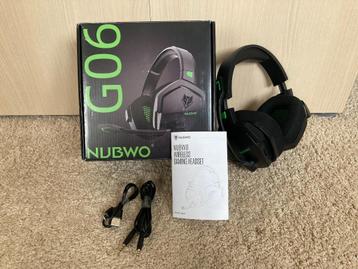 NUBWO Draadloos Gaming Headset G06-BT Groen beschikbaar voor biedingen