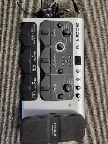 Zoom V6 Vocal processor - ZGAN! beschikbaar voor biedingen