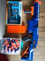 nerf gun inclusief target practice en munitie, Kinderen en Baby's, Speelgoed | Buiten | Actiespeelgoed, Ophalen of Verzenden, Gebruikt