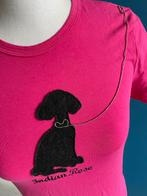 Roze Indian Rose T-shirt maat M, Kleding | Dames, Maat 38/40 (M), Ophalen of Verzenden, Zo goed als nieuw, Korte mouw