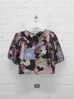 Ted Baker - Prachtige top maat 1 / 36 - Nieuw €175, Zwart, Nieuw, Ophalen of Verzenden, Korte mouw