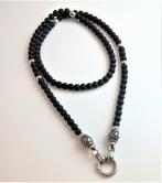 Onyx Biker Ketting Rozenkrans-Hanger, Sieraden, Tassen en Uiterlijk, Kettingen, Overige materialen, Birgitta-Gracht 33, 6465 EL Kerkrade, Nederland