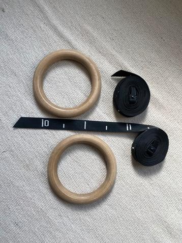 Turnringen houten ringen fitness calisthenics beschikbaar voor biedingen