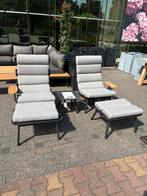 Duo set loungeset stoel bankje tafel nieuw, Ophalen
