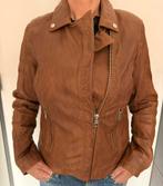 Leren dames jasje - kleur Cognac, Kleding | Dames, Maat 38/40 (M), Bruin, Street One, Ophalen of Verzenden