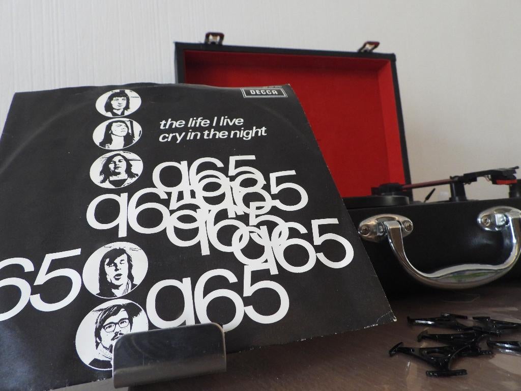 single Q65 – The Life I Live  - Cry In The Night 1966 nl, Cd's en Dvd's, Vinyl Singles, Ophalen of Verzenden, Gebruikt, Pop, Single