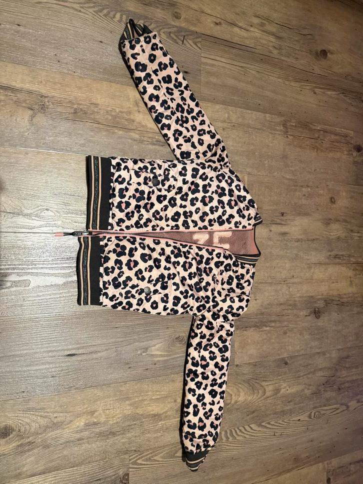 Leuke reversible meisjes jas, Kinderen en Baby's, Kinderkleding | Maat 92, Zo goed als nieuw, Meisje, Jas, Ophalen of Verzenden