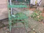 Vintage groen ijzer draadrek, Ophalen of Verzenden, Gebruikt