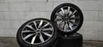18" Audi A4 B8 B9 Turbine orig velgen Michelin zomerbanden, Auto-onderdelen, Banden en Velgen, 18 inch, Banden en Velgen, Ophalen of Verzenden