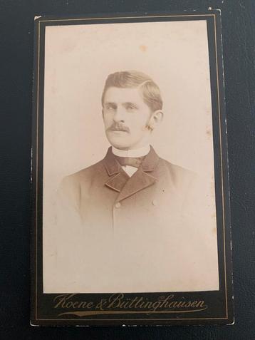 cdv carte de visite Koene & Buttinghausen Batavia Amsterdam beschikbaar voor biedingen