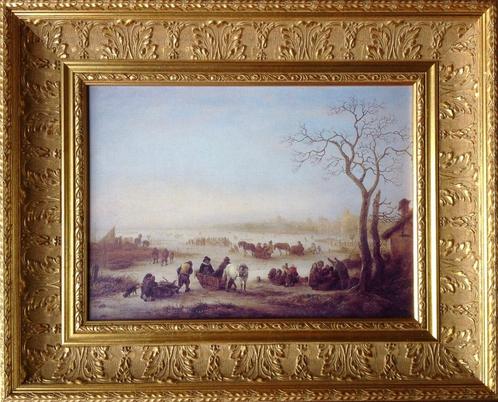 Reproductie schilderij in lijst, Antiek en Kunst, Kunst | Schilderijen | Klassiek, Ophalen of Verzenden