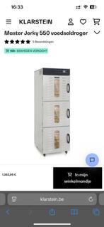 Klarstein Master Jerky 550 Voedseldroger, Ophalen, Zo goed als nieuw
