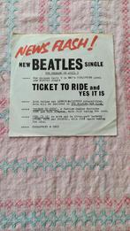 Beatles - Ticket to ride(VASTE PRIJS), Gebruikt, 7 inch, Single, Ophalen of Verzenden