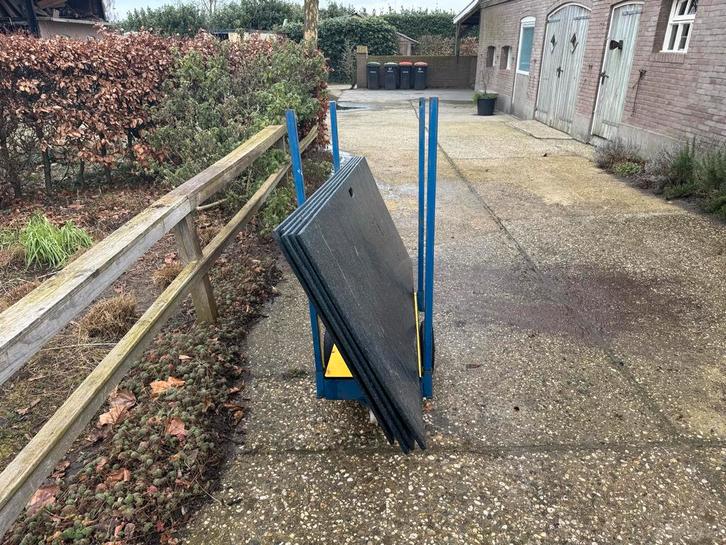 Gebruikte kunststof platen, z.g.a. Nieuw, Tuin en Terras, Terrasdelen en Vlonders, Gebruikt, Kunststof, Ophalen of Verzenden