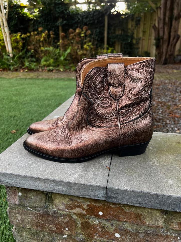 TORAL PUJA boots koper mt 39 €69 SALE- TIEN op Instagram, Kleding | Dames, Schoenen, Zo goed als nieuw, Lage of Enkellaarzen, Bruin