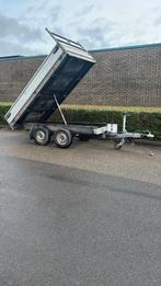 Hapert kipper tandemasser plateauwagen plateau aanhanger, Ophalen