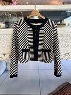Chic zwart-wit jasje (blouse) van Sao Paulo, Overige kleuren, Ophalen of Verzenden, Zo goed als nieuw, Jasje