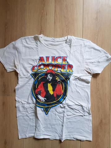 Alice Cooper shirt band vintage tour rock hardrock pop beschikbaar voor biedingen