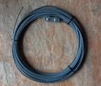 20 Meter Staalkabel Staaldraadkabel 4 mm - Duplex Draadklem, Ophalen of Verzenden, Zo goed als nieuw