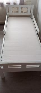Kinderbed, Kinderen en Baby's, Kinderkamer | Bedden, Ophalen, Gebruikt, 70 tot 85 cm, 140 tot 160 cm