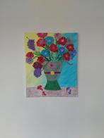 Flowerpot van Esmee Diks 50x40, Ophalen of Verzenden