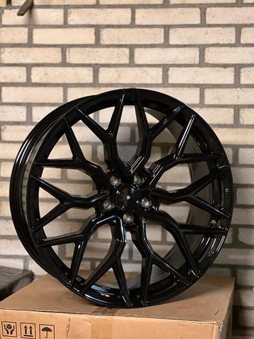 19" 20" 21" 23" Vossen HF-2 Style Velgen Gloss Black 5x112 beschikbaar voor biedingen