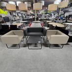 Complete wachtkamerset bank + 2 fauteuils Bejot, Ophalen, Gebruikt, X, Stof