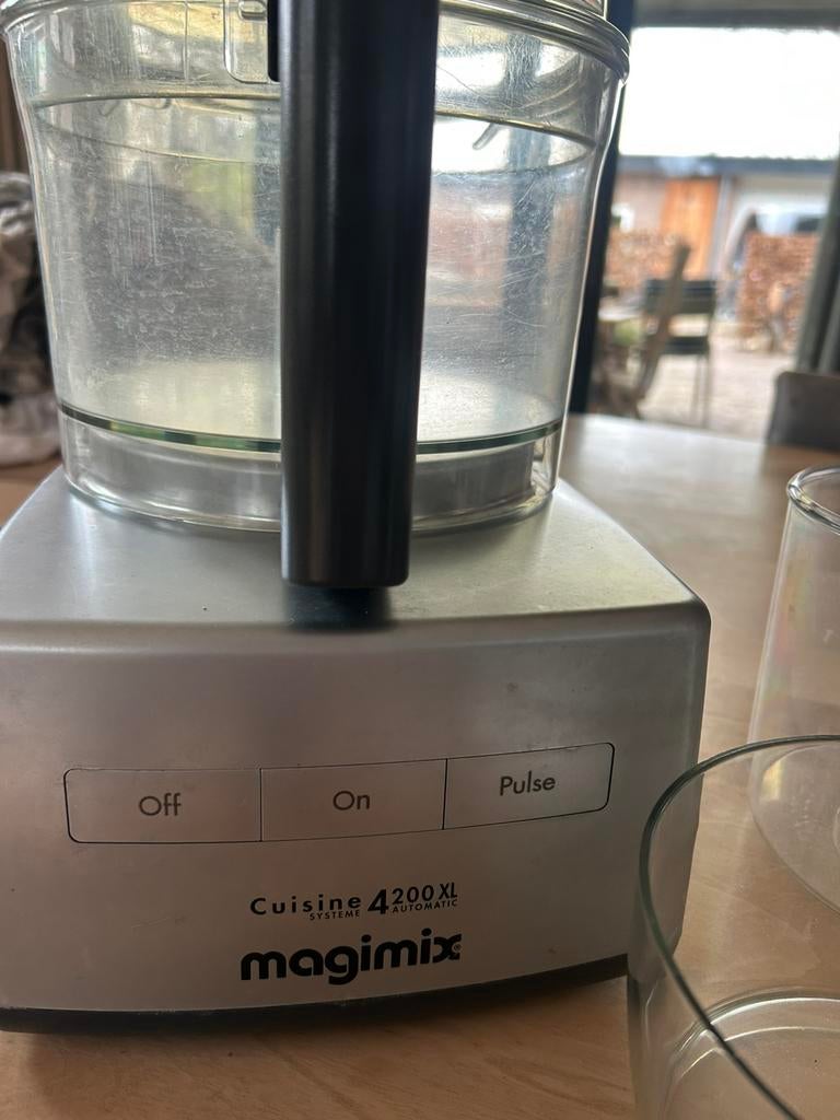 Magimix 4200XL (inclusief juizerkit), Ophalen of Verzenden, Gebruikt, 3 snelheden of meer