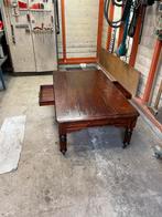 Vintage salon tafel, Huis en Inrichting, Tafels | Salontafels, Ophalen, 100 tot 150 cm, 50 tot 100 cm, Zo goed als nieuw