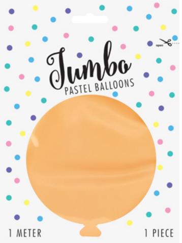Jumbo Ballon - Perzik - 1mtr beschikbaar voor biedingen