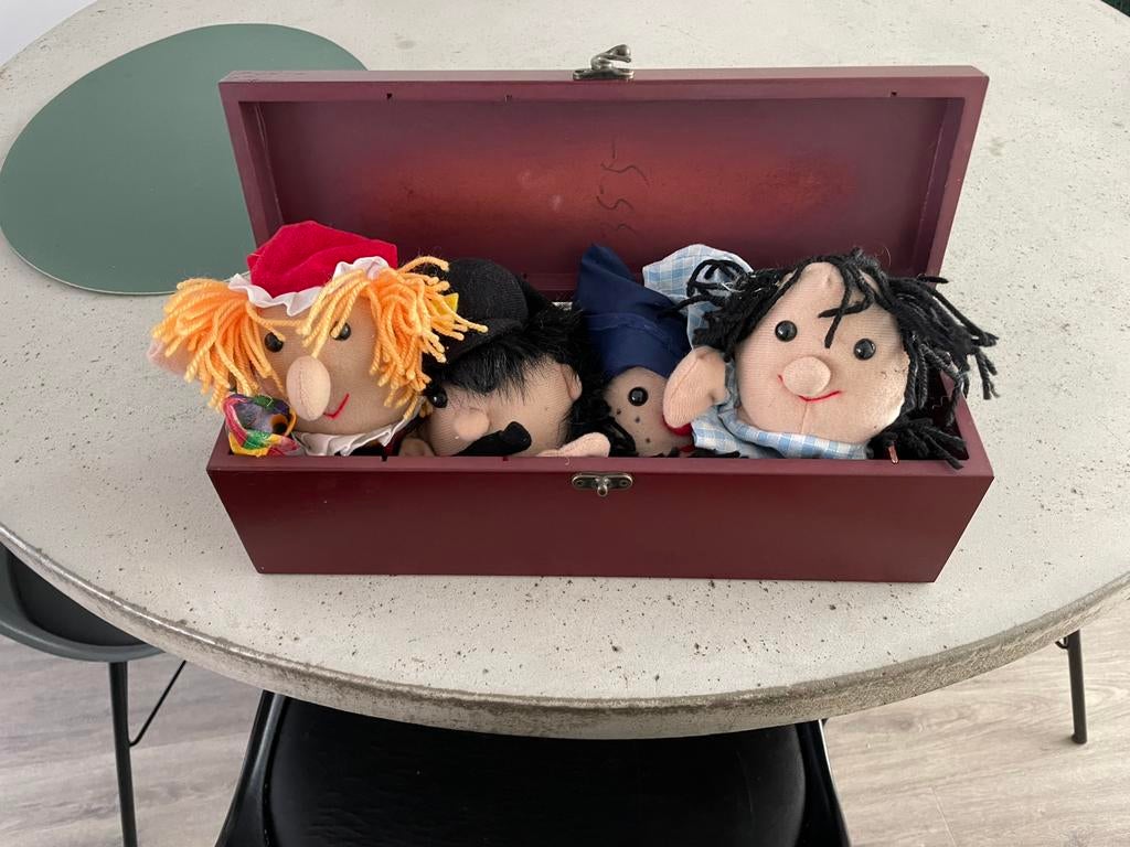 Poppenkastpoppen, Ophalen of Verzenden, Gebruikt, Babypop