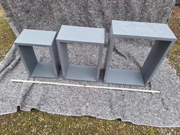 Decoratieve kastjes, 3 met verschillende maten