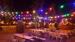 Gekleurde Prikkabel Feestverlichting te Huur – €15,- per dag, Ophalen of Verzenden, Zo goed als nieuw, Overige