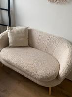 Bankje/love seat jysk beige teddy, Huis en Inrichting, Ophalen, Tweepersoons, 75 tot 100 cm, Zo goed als nieuw