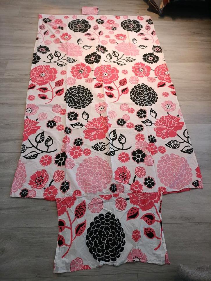 Vrolijke 1-p. dekbedhoes Hema 100% katoen, Huis en Inrichting, Slaapkamer | Beddengoed, Gebruikt, Hoeslaken of Sloop, Eenpersoons