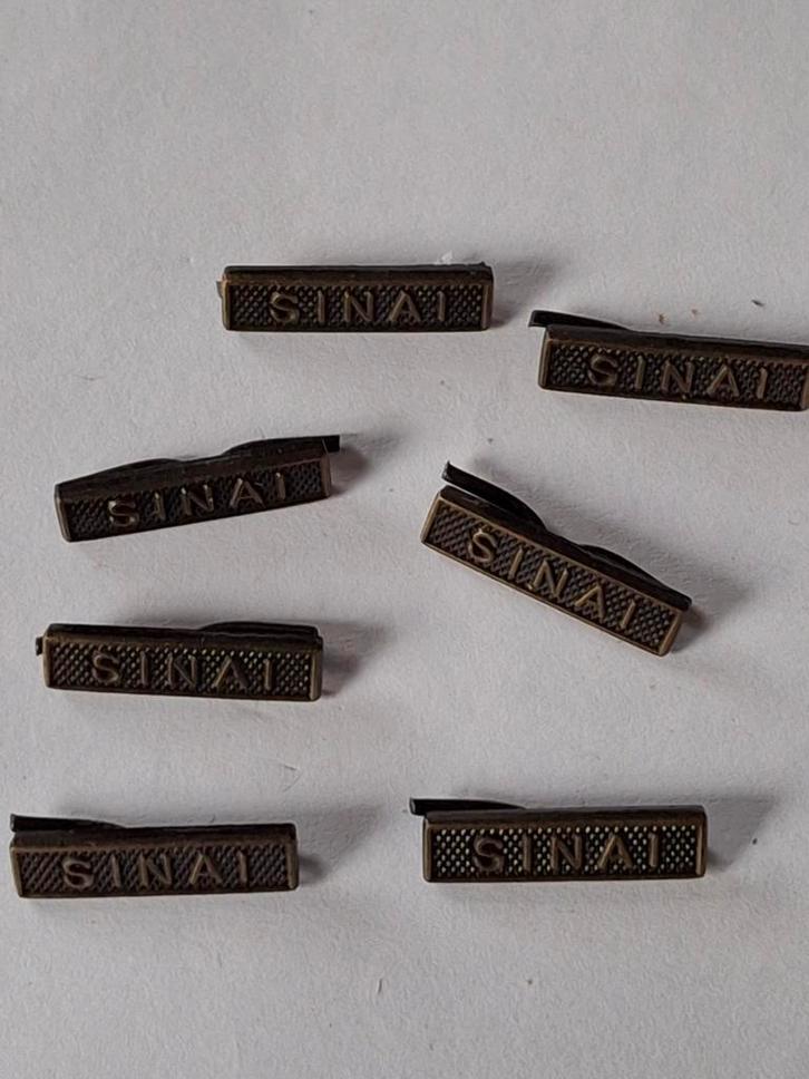 Miniatuur medaille gespen Sinaï, Verzamelen, Militaria | Algemeen, Overige typen, Ophalen of Verzenden