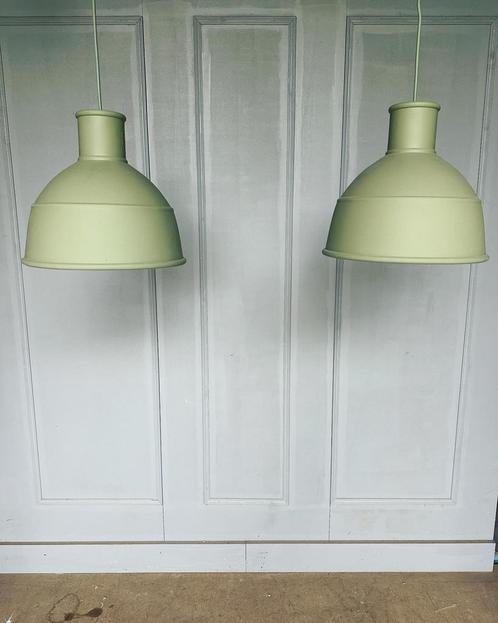 5 Muuto Unfold lampen in verschillende kleuren, Huis en Inrichting, Lampen | Hanglampen, Zo goed als nieuw, Minder dan 50 cm, Kunststof
