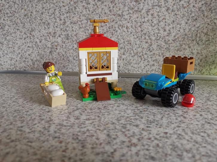 Lego City – 60344 Kippenhok, Kinderen en Baby's, Speelgoed | Duplo en Lego, Zo goed als nieuw, Lego, Complete set, Ophalen of Verzenden