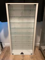 Vitrine kast wit, Huis en Inrichting, Kasten | Vitrinekasten, Ophalen, Zo goed als nieuw