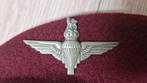 ORIGINEEL: Britse KANGOL baret, Airborne, Parachute Regiment, Verzamelen, Militaria | Tweede Wereldoorlog, Ophalen of Verzenden