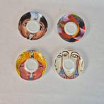 Schotels Yong Art collection, Gebruikt, Verzenden, Overige stijlen, Kop(pen) en/of Schotel(s)