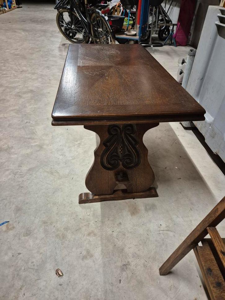 Antieke salontafel, Antiek en Kunst, Antiek | Meubels | Tafels, Ophalen